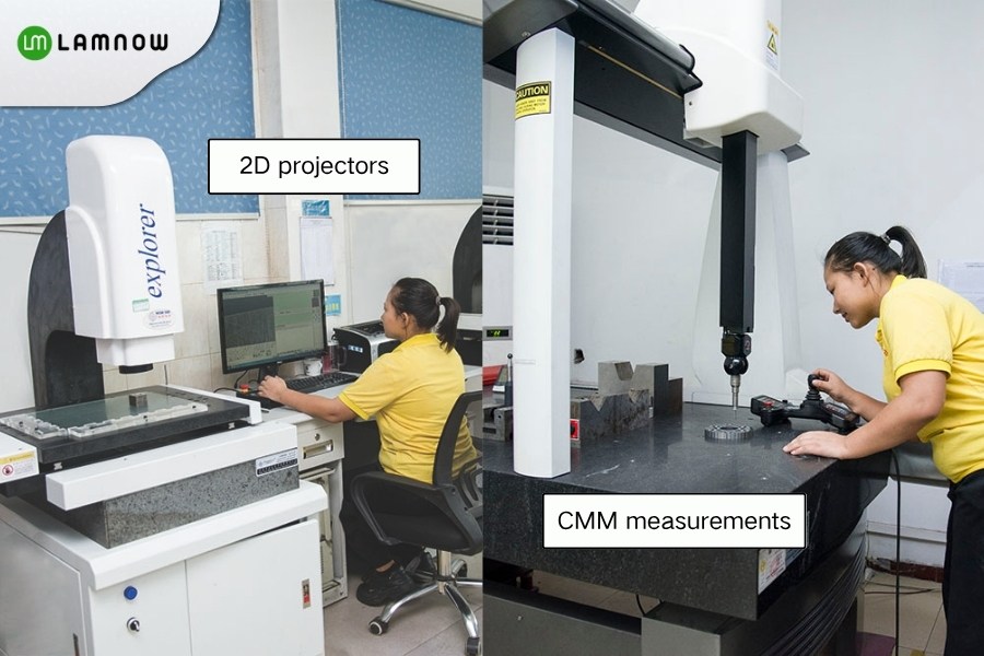 motor core CMM and 2D testing