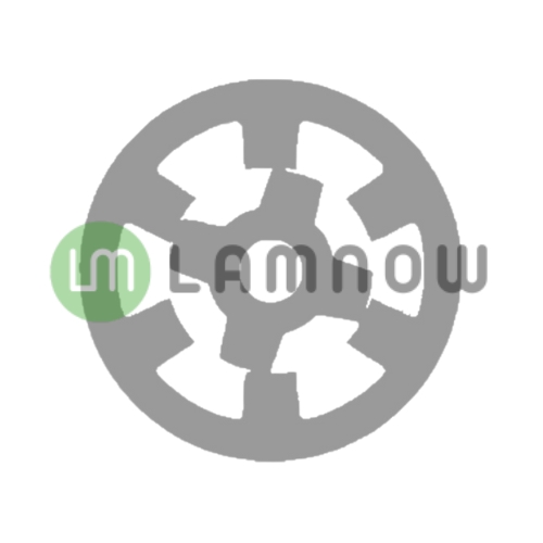 switched reluctance motor core laminations