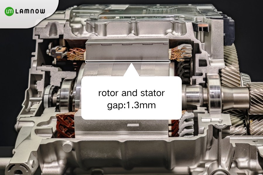 hyperengine V6s stator and rotor gap