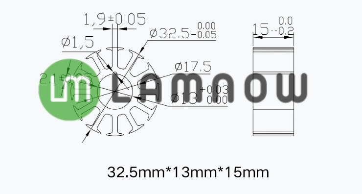 public stamping mold for drone motor
