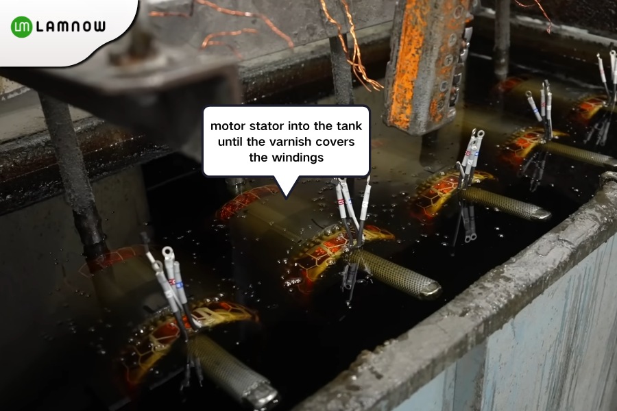 pond varnishing method-Impregnating Varnishing