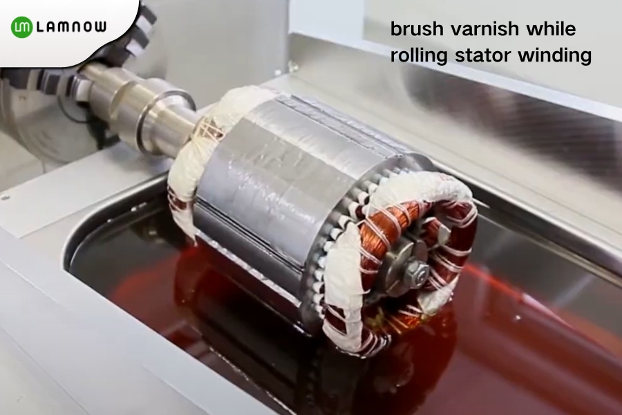 roll varnishing method-Impregnating Varnishing