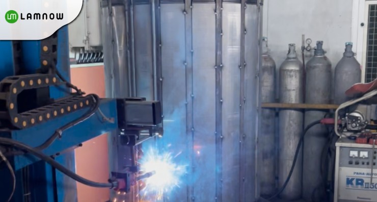 MIG welding lamination core
