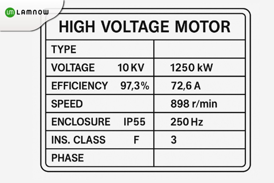 high voltage motor name