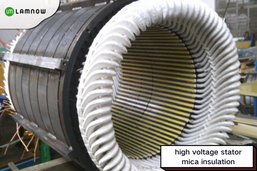 high voltage stators mica insulation