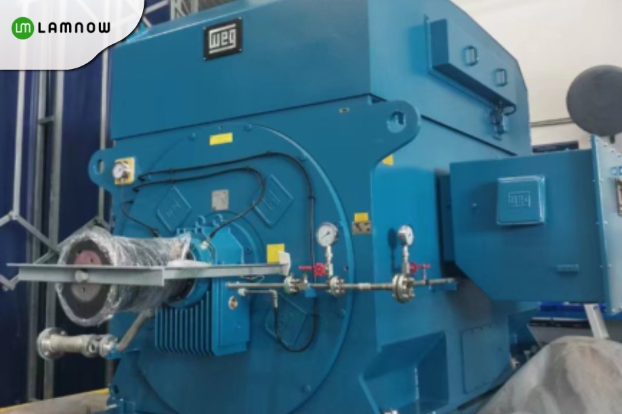 weg high voltage motor