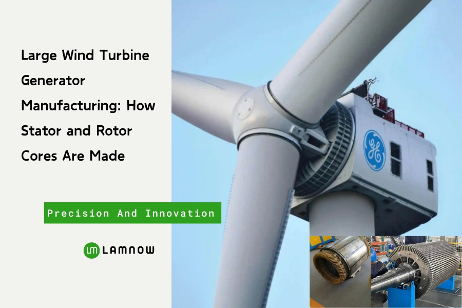 Large Wind Turbine Generator Manufacturing Process
