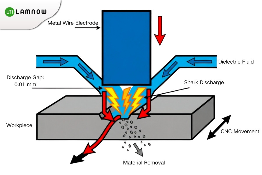 Electrical Discharge Machining (Wire EDM) Principle
