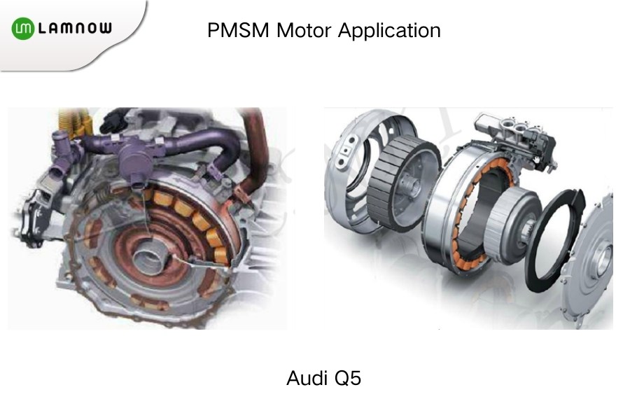 Audi Q5 PMSM structure