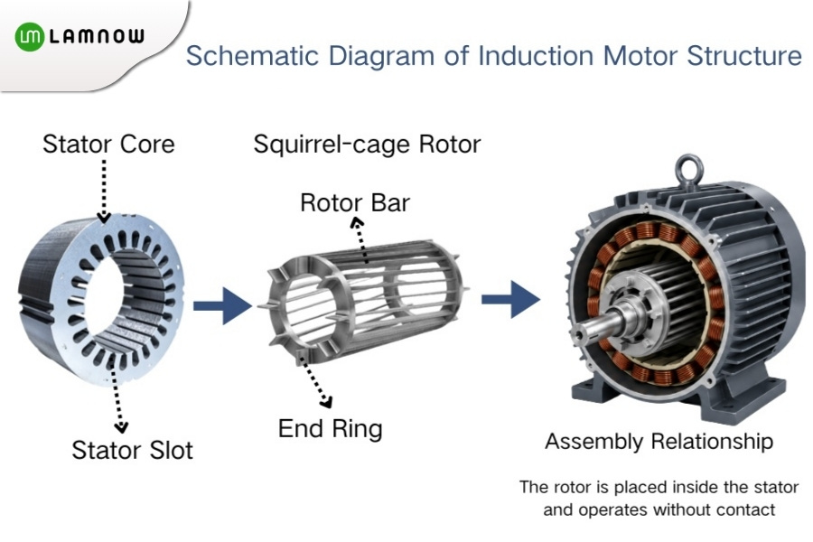 Structure of Induction Motor