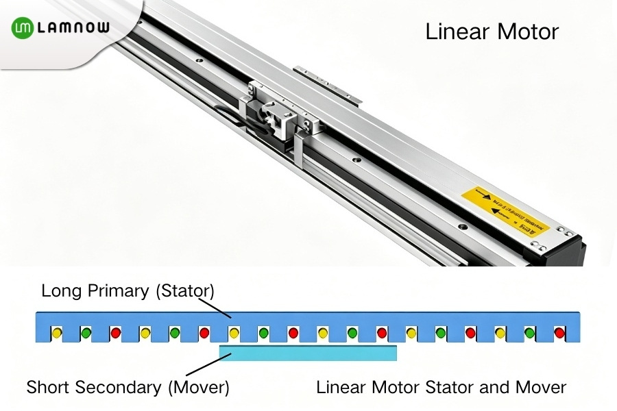 Structure of linear motor